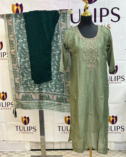 Silk salwar suit