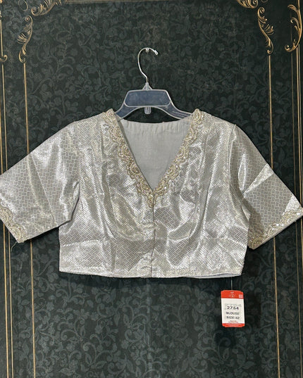 Silver blouse