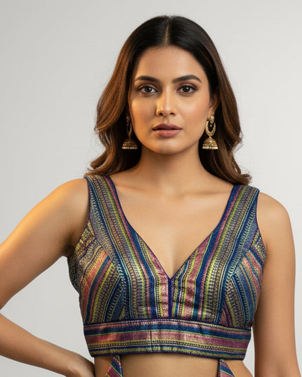 Purple blouse