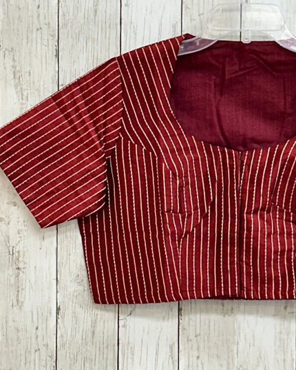 Front hook blouse by Kurti Connection USA