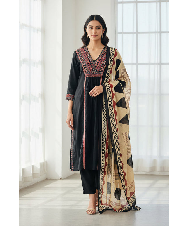 Dhabu Cotton salwar suit