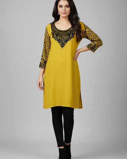 Rayon short Kurti