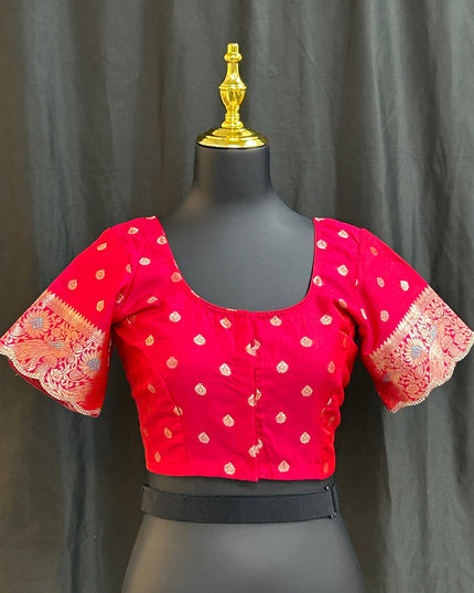 Banarasi silk blouse by Kurti Connection USA