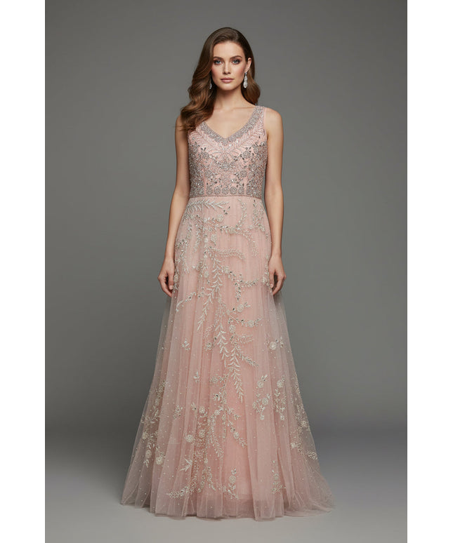 Heavy party wear gown by Kurti Connection USA