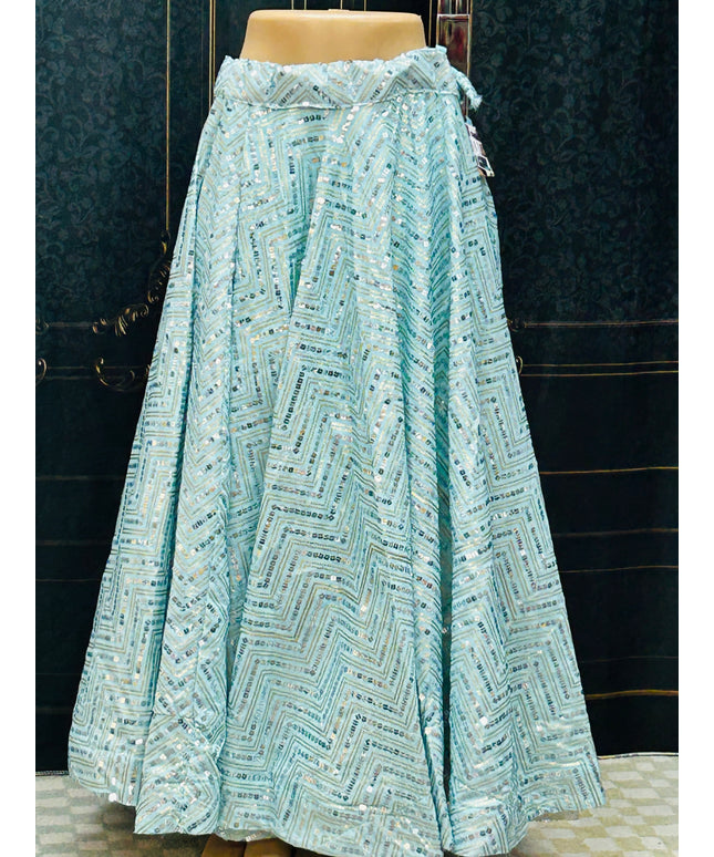 Sequin lehenga : garba chaniya