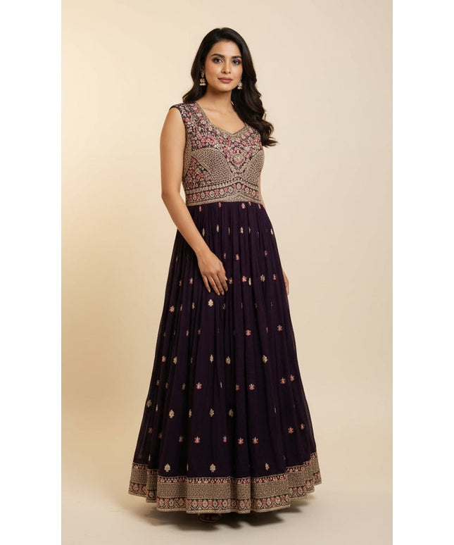 Indo western Anarkali
