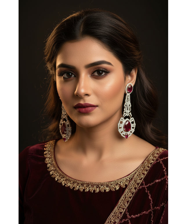 AD earrings