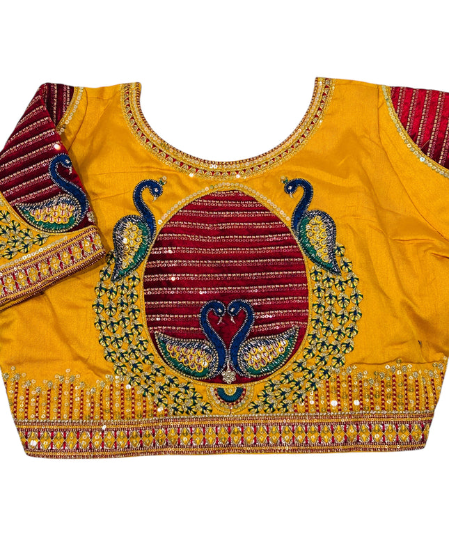 Front hook blouse