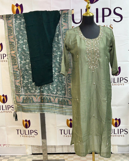Silk salwar suit
