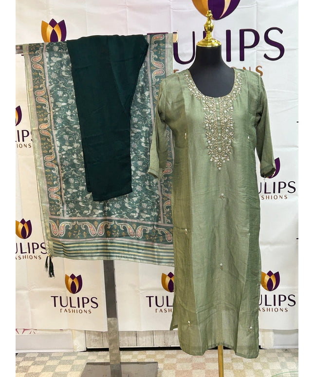 Silk salwar suit