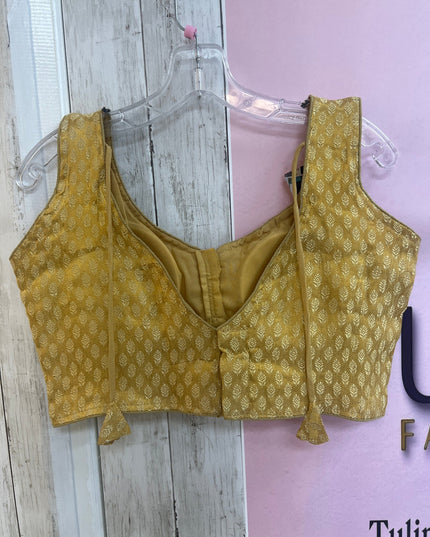 Gold blouse