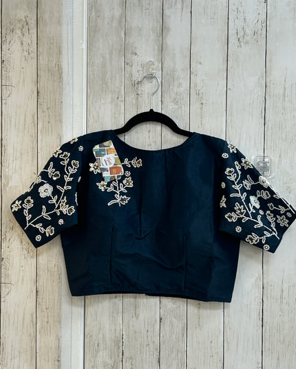 Boat neck blouse