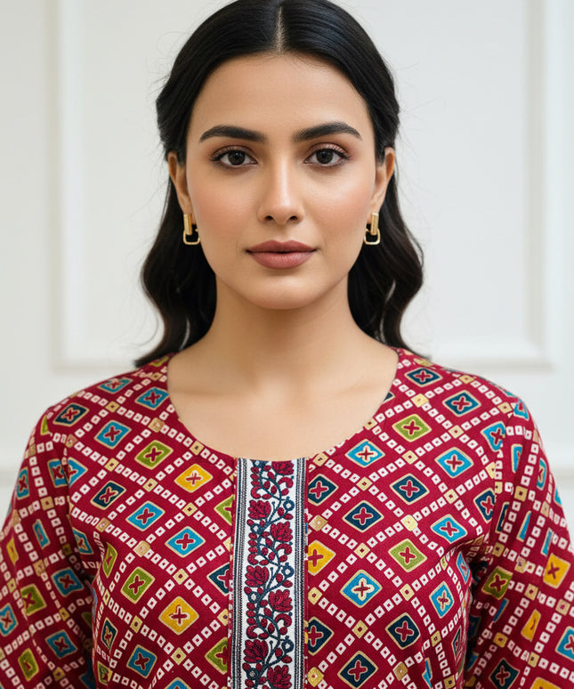 Bandhani print Kurti
