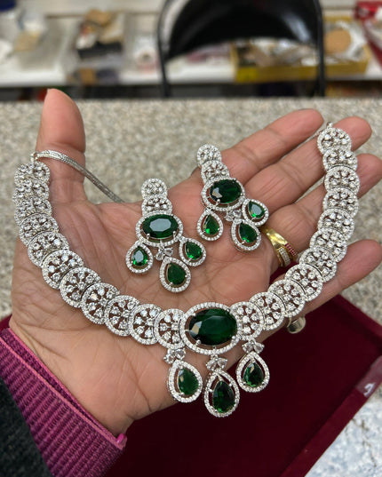 AD necklace set by Kurti Connection USA