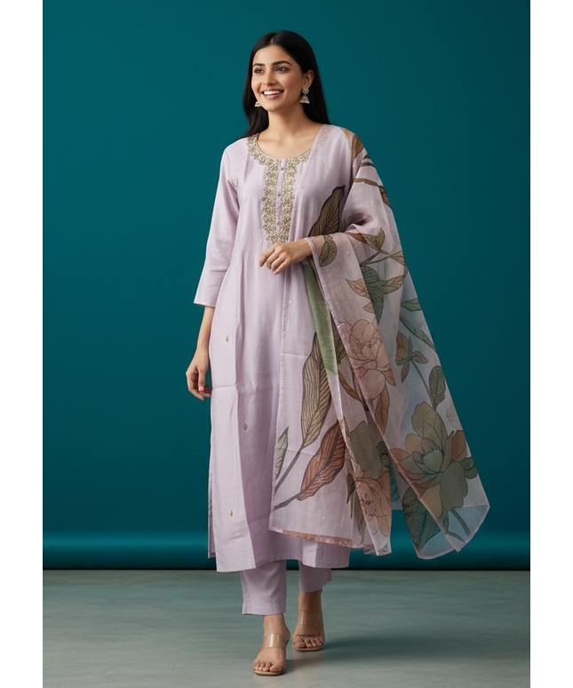 Dola silk kurti set