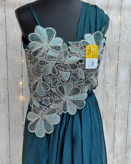 Fusion lehenga saree
