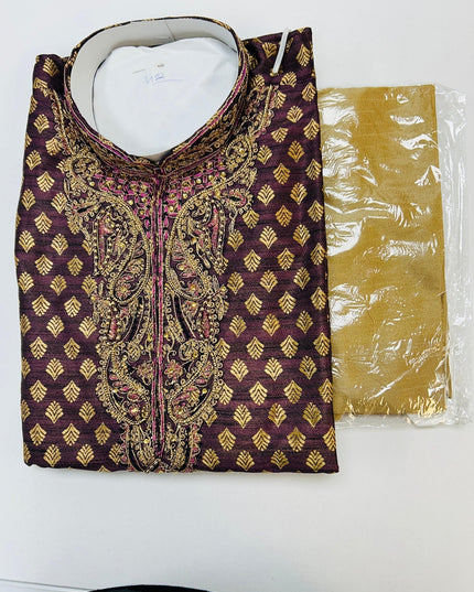 Yellow : Kurta pajama set by Kurti Connection USA