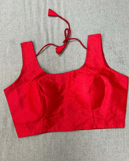 Raw silk blouses by Kurti Connection USA