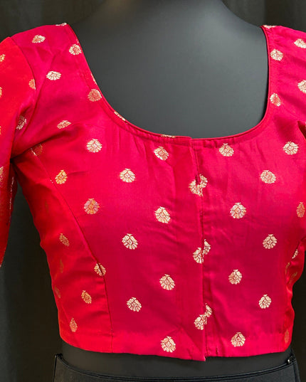 Banarasi silk blouse by Kurti Connection USA