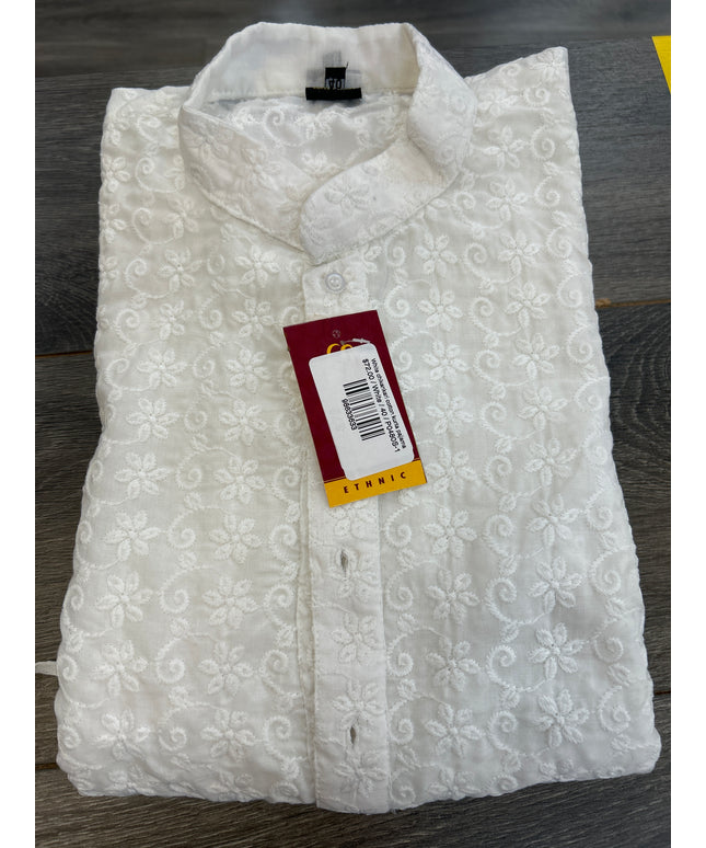 Chikankari white Kurta pajama