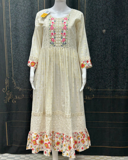 Cotton long kurti
