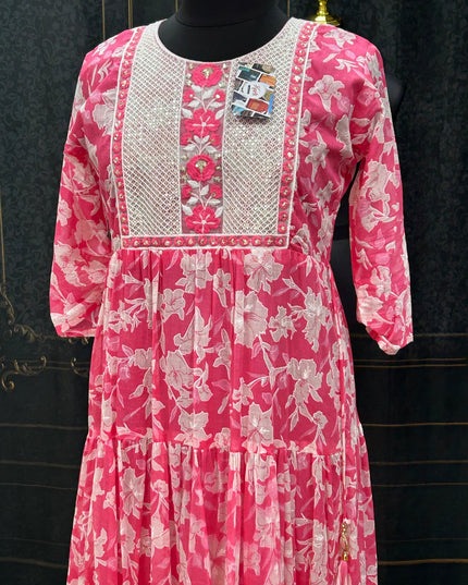 Mulmul cotton Kurti
