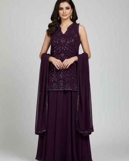 Party wear Sharara suit