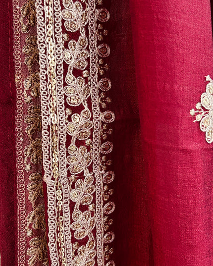 Banarasi salwar suit with heavy dupatta