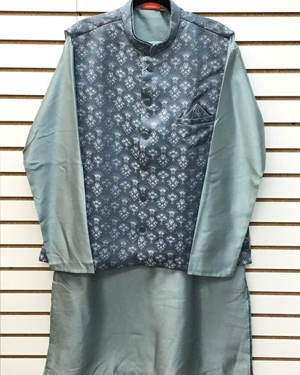 Grey kurta set