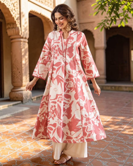Cotton co ord set soft: plazzo set