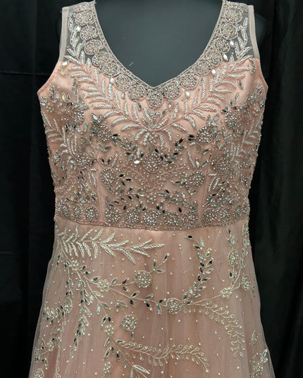 Heavy party wear gown by Kurti Connection USA