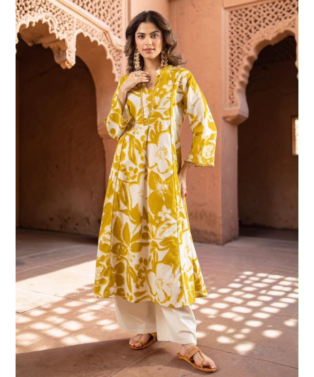 Cotton co ord set soft: plazzo set