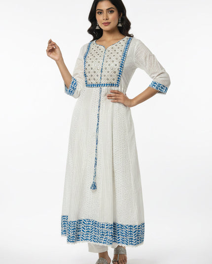 Cotton long kurti