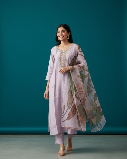 Dola silk kurti set