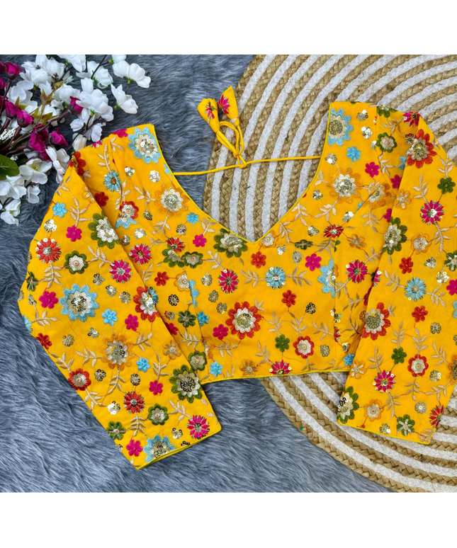 Georgette blouses - Kurti Connection USA