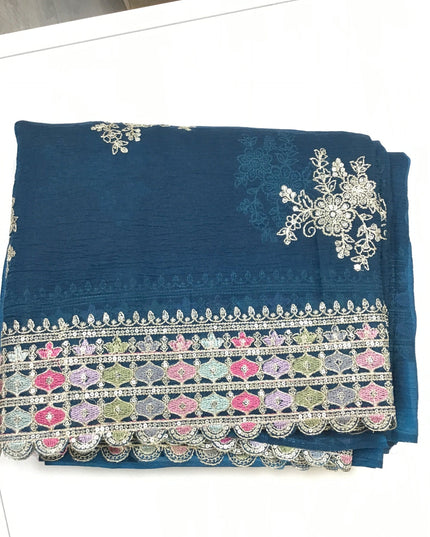 Party wear saree : best for wedding functions - Kurti Connection USA