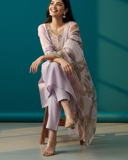 Dola silk kurti set