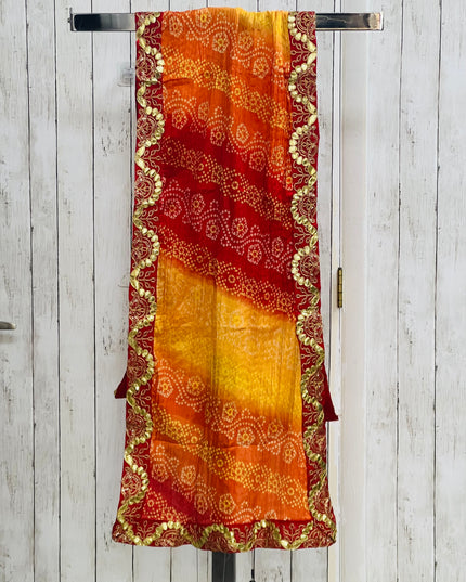 Gota Patti Bandhani dupatta