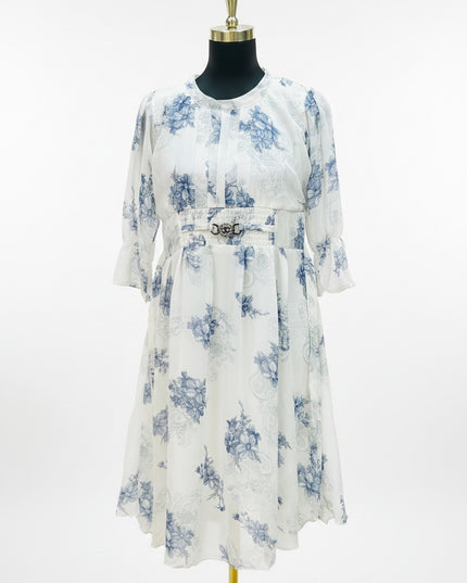 Chiffon summer dress