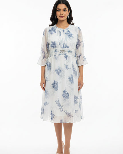 Chiffon summer dress