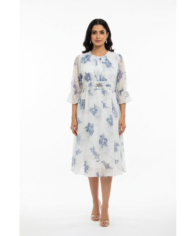 Chiffon summer dress