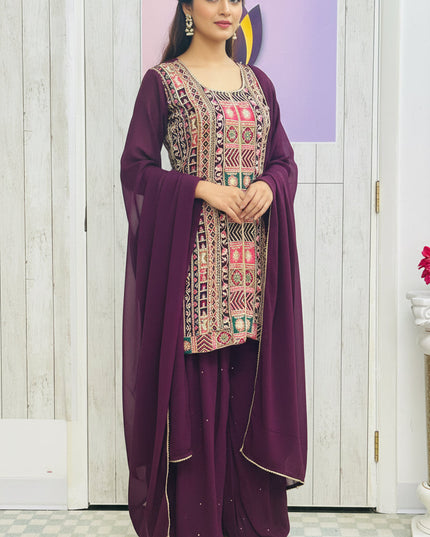 Afghani salwar set