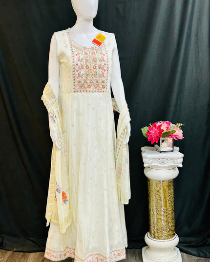 Party wear long kurti by Kurti Connection USA