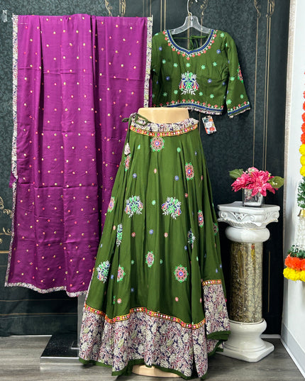 Garba chaniya choli by Kurti Connection USA