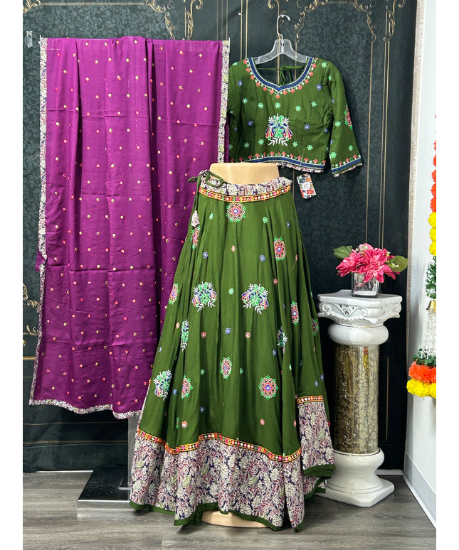 Garba chaniya choli by Kurti Connection USA