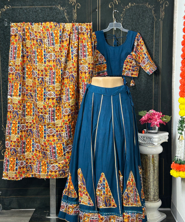 Garba chaniya choli by Kurti Connection USA