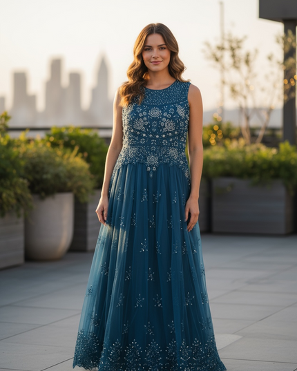 Party wear dress by Kurti Connection USA