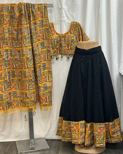 Garba chaniya choli set by Kurti Connection USA
