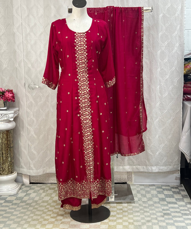 Anarkali long Kurti set by Kurti Connection USA
