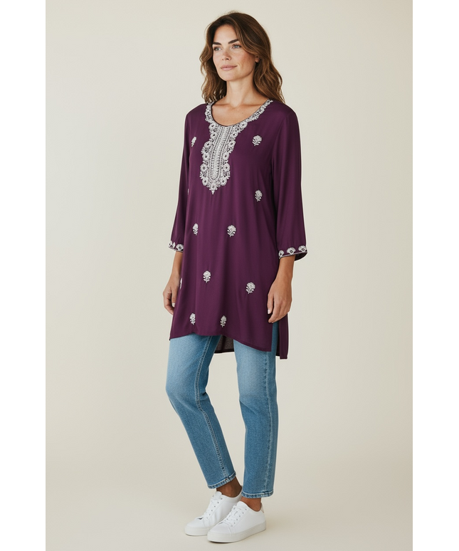 Rayon short Kurtis by Kurti Connection USA
